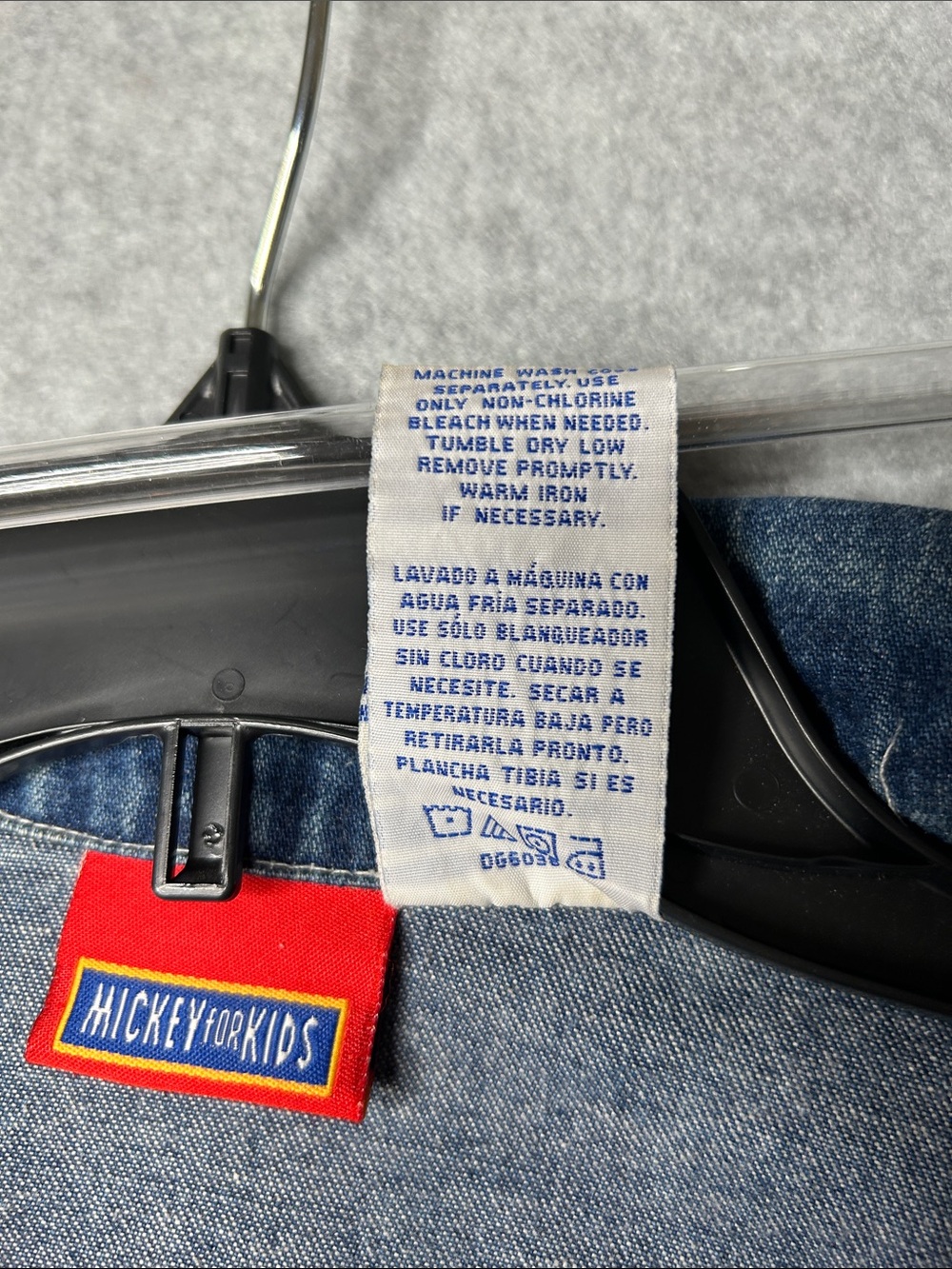 Disney Blue Denim Mickey Jean Jacket - Picture 11 of 11